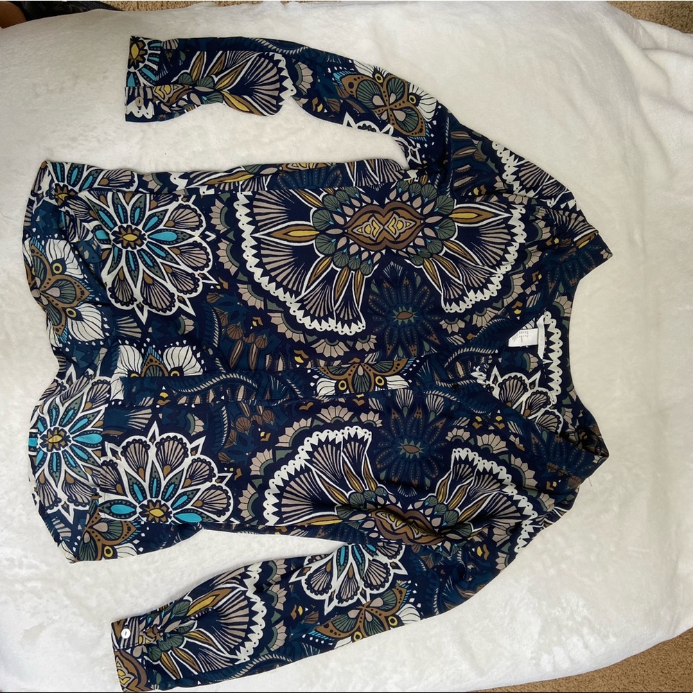 Patterned blouse - Picture 3 of 4